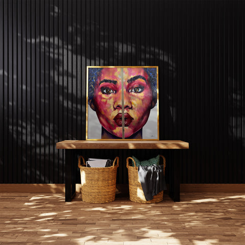 la Femme: The Big Rip Art Print (2 Piece Set)