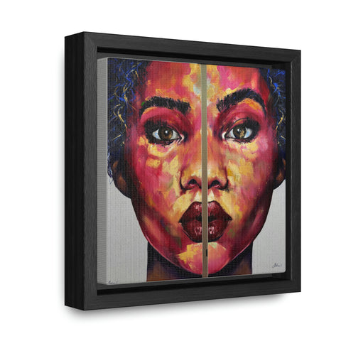 la Femme: The Big Rip - Gallery Canvas Wrap in Square Frame