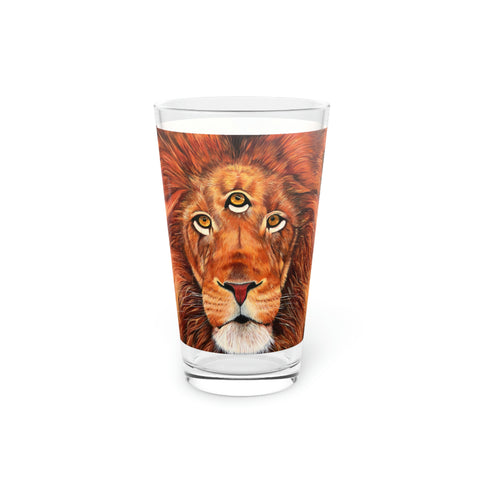 animism 2.0, Valour (Lion) - Pint Glass, 16oz