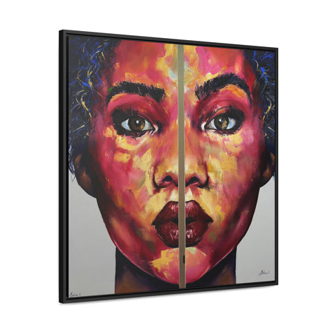 la Femme: The Big Rip - Gallery Canvas Wrap in Square Frame