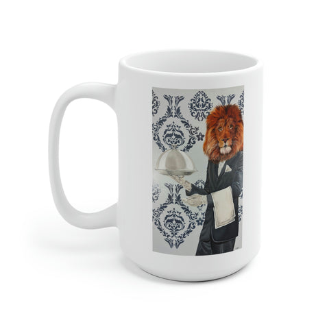 animism 1.0, Glutton (Lion) - White Ceramic Mug