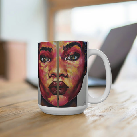 la Femme: The Big Rip - White Ceramic Mug