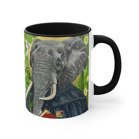 animism 4.0, Wisdom (Elephant) - Accent Mug