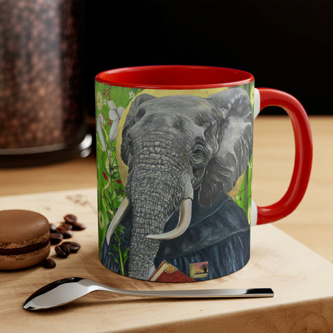 animism 4.0, Wisdom (Elephant) - Accent Mug