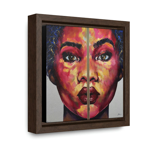 la Femme: The Big Rip - Gallery Canvas Wrap in Square Frame