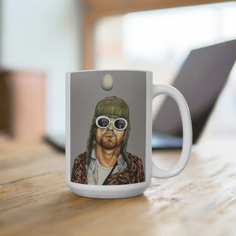 i Found God - White Ceramic Mug