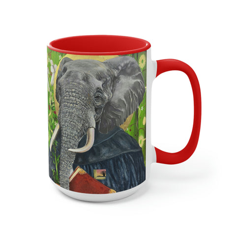 animism 4.0, Wisdom (Elephant) - Accent Mug