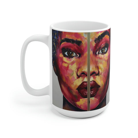 la Femme: The Big Rip - White Ceramic Mug