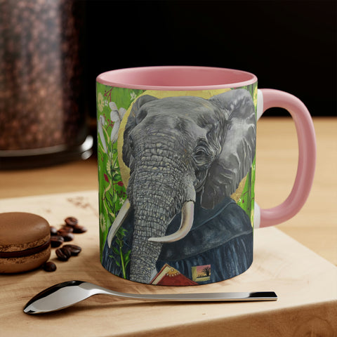 animism 4.0, Wisdom (Elephant) - Accent Mug