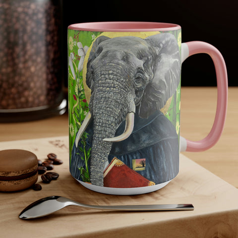 animism 4.0, Wisdom (Elephant) - Accent Mug