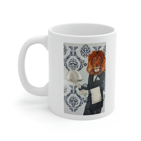 animism 1.0, Glutton (Lion) - White Ceramic Mug