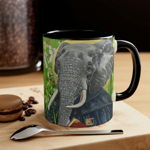 animism 4.0, Wisdom (Elephant) - Accent Mug