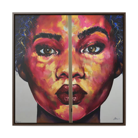 la Femme: The Big Rip - Gallery Canvas Wrap in Square Frame