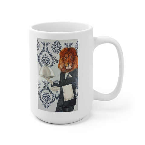 animism 1.0, Glutton (Lion) - White Ceramic Mug