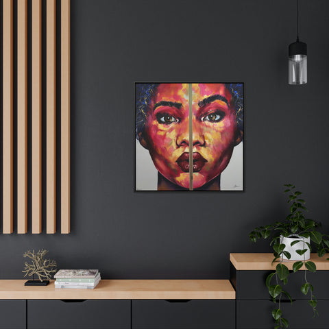 la Femme: The Big Rip - Gallery Canvas Wrap in Square Frame