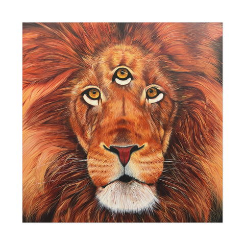 animism 2.0. Valor (Lion) - Fine Art Print