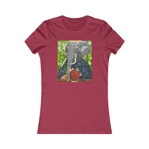 animism 4.0, Wisdom (Elephant) - Women's Favorite Tee