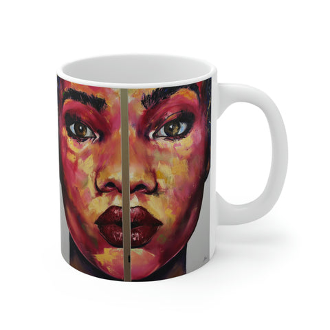 la Femme: The Big Rip - White Ceramic Mug