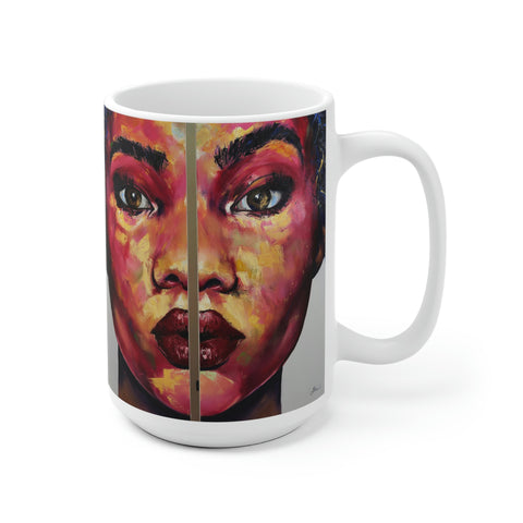 la Femme: The Big Rip - White Ceramic Mug