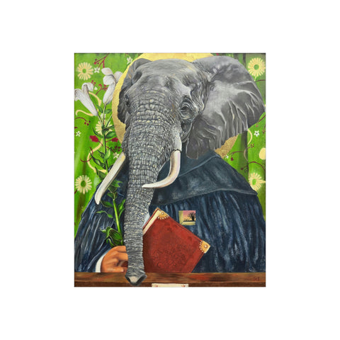 animism 4.0, Wisdom (Elephant) - Premium Matte Print