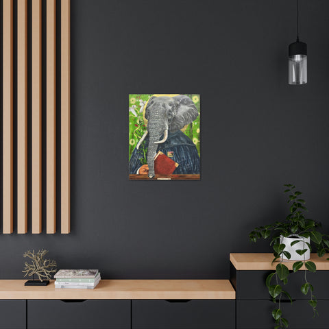 animism 4.0, Wisdom (Elephant) - Canvas Gallery Wrap Wall Art