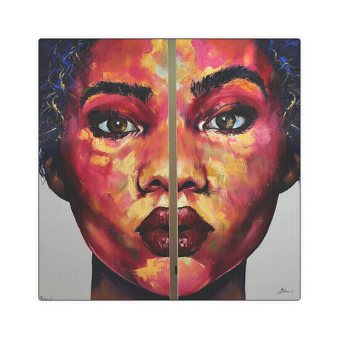 la Femme: The Big Rip - 8" Square Canvas Photo Tile